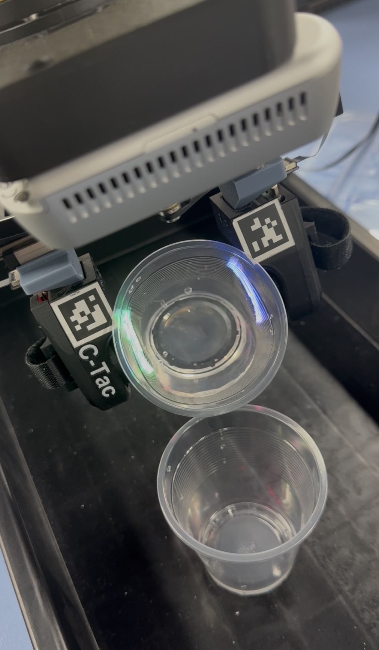 VR teleoperation experiment